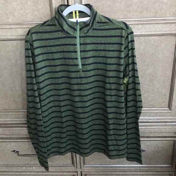 Robert Graham Other - ROBERT GRAHAM GREEN & BLACK STRIPED SHIRT
